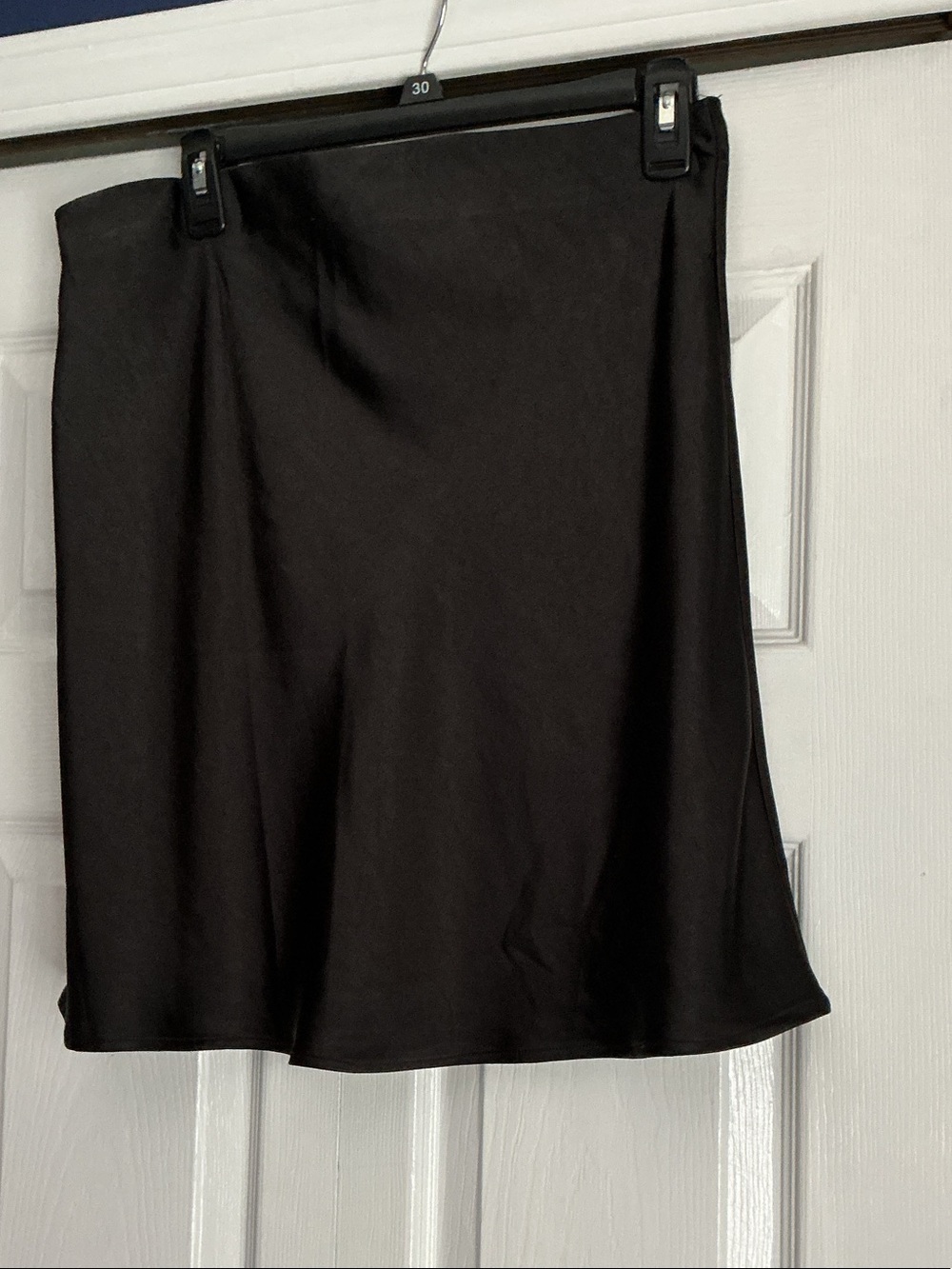 Classic Black A-Line Skirt - Women